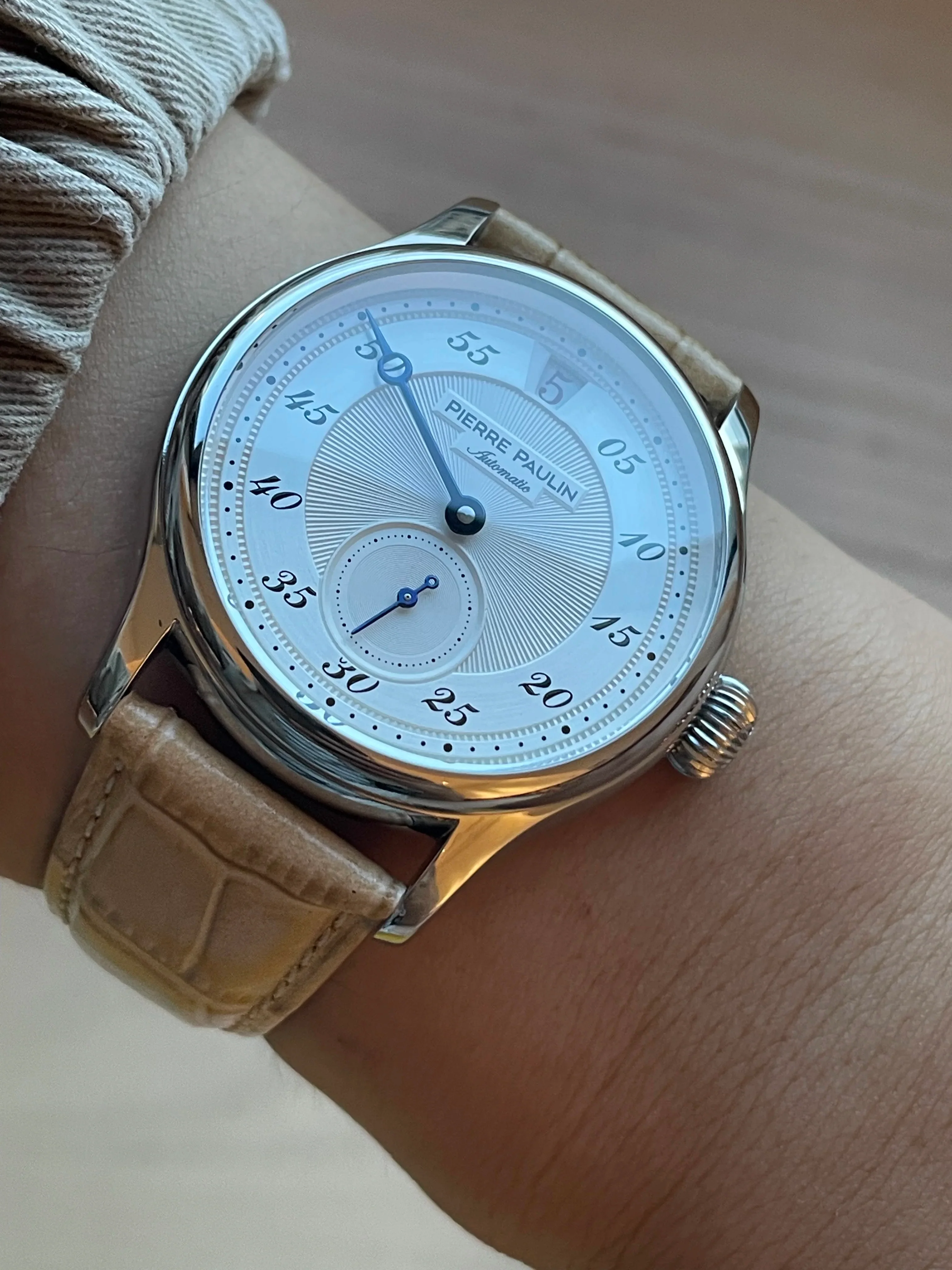 42mm PIERRE PAULIN Jumping Hour Watch - Image 5
