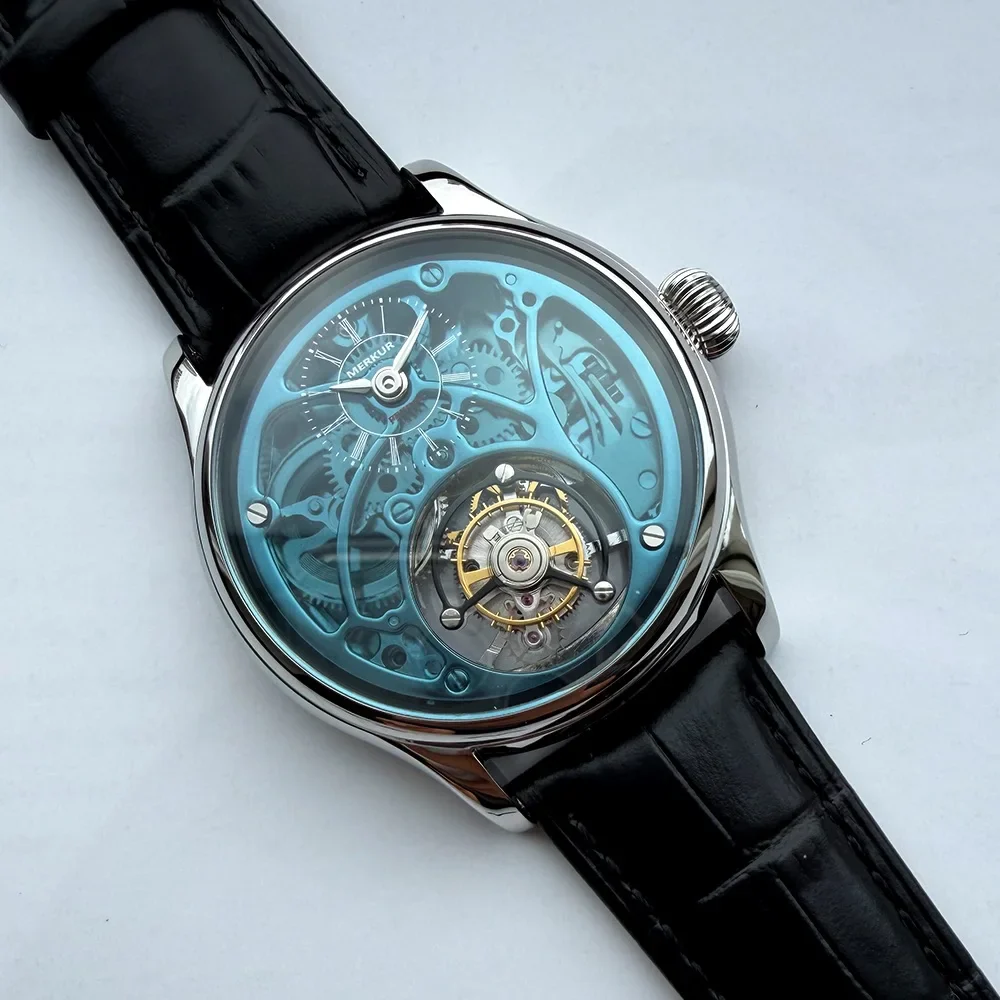 Merkur 100% Tourbillon Watch Transparency - Image 2