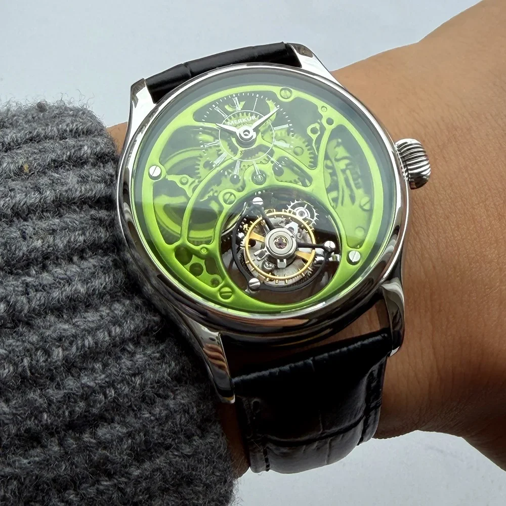 Merkur 100% Tourbillon Watch Transparency - Image 7