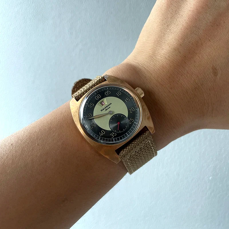 MERKUR Jump Hour Watch Military - Image 4