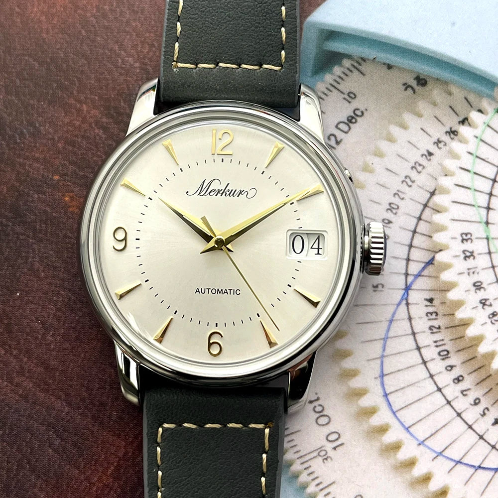 Merkur large calendar watch - Image 2
