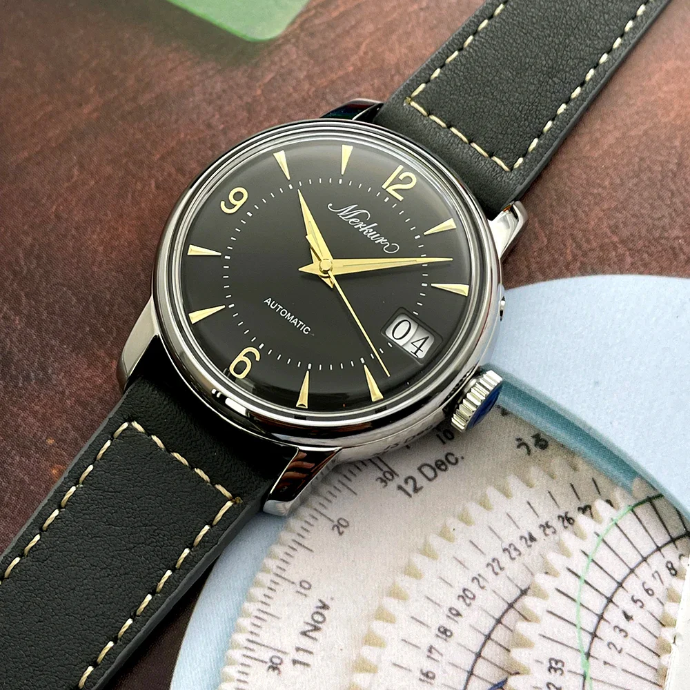 Merkur large calendar watch - Image 4