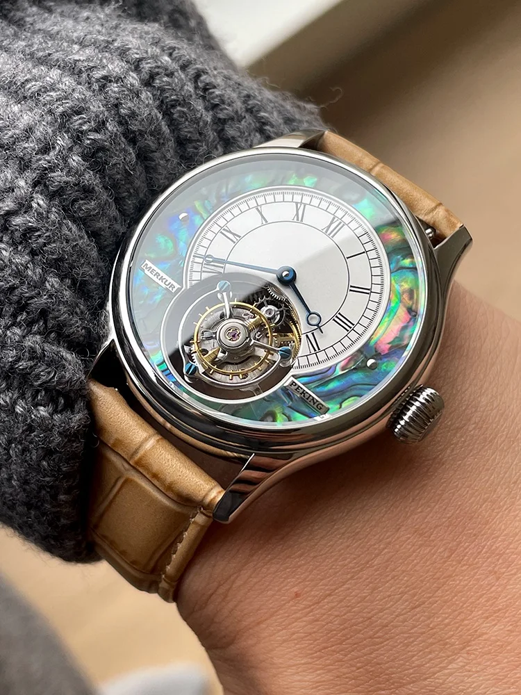Merkur Tourbillon Watch Pearl - Image 6