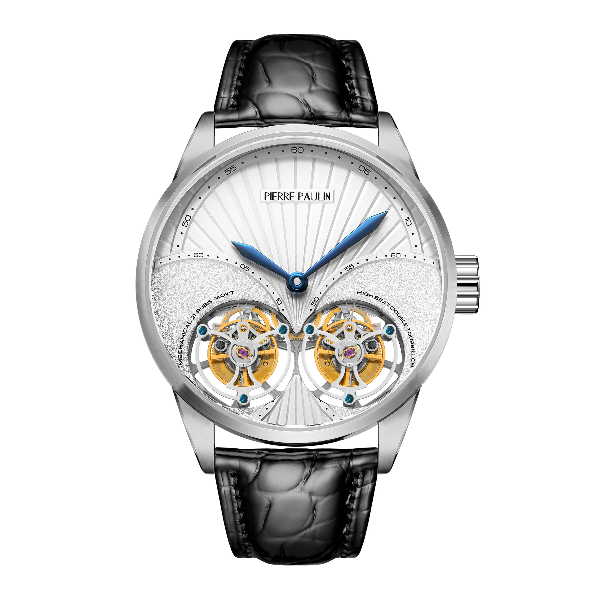 Pierre Paulin Double Tourbillon Shell Blue - Image 5