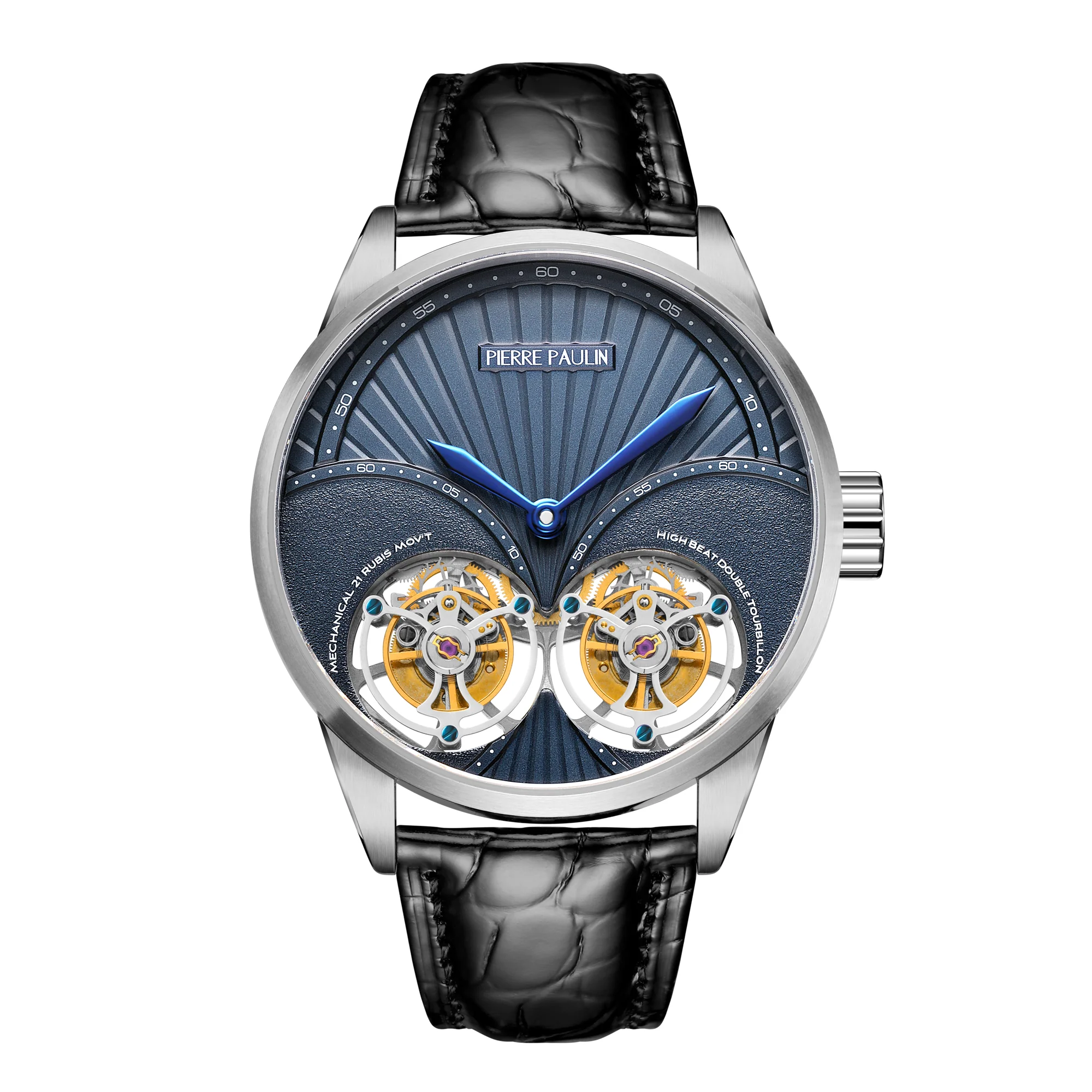 Pierre Paulin Double Tourbillon Shell Blue - Image 6