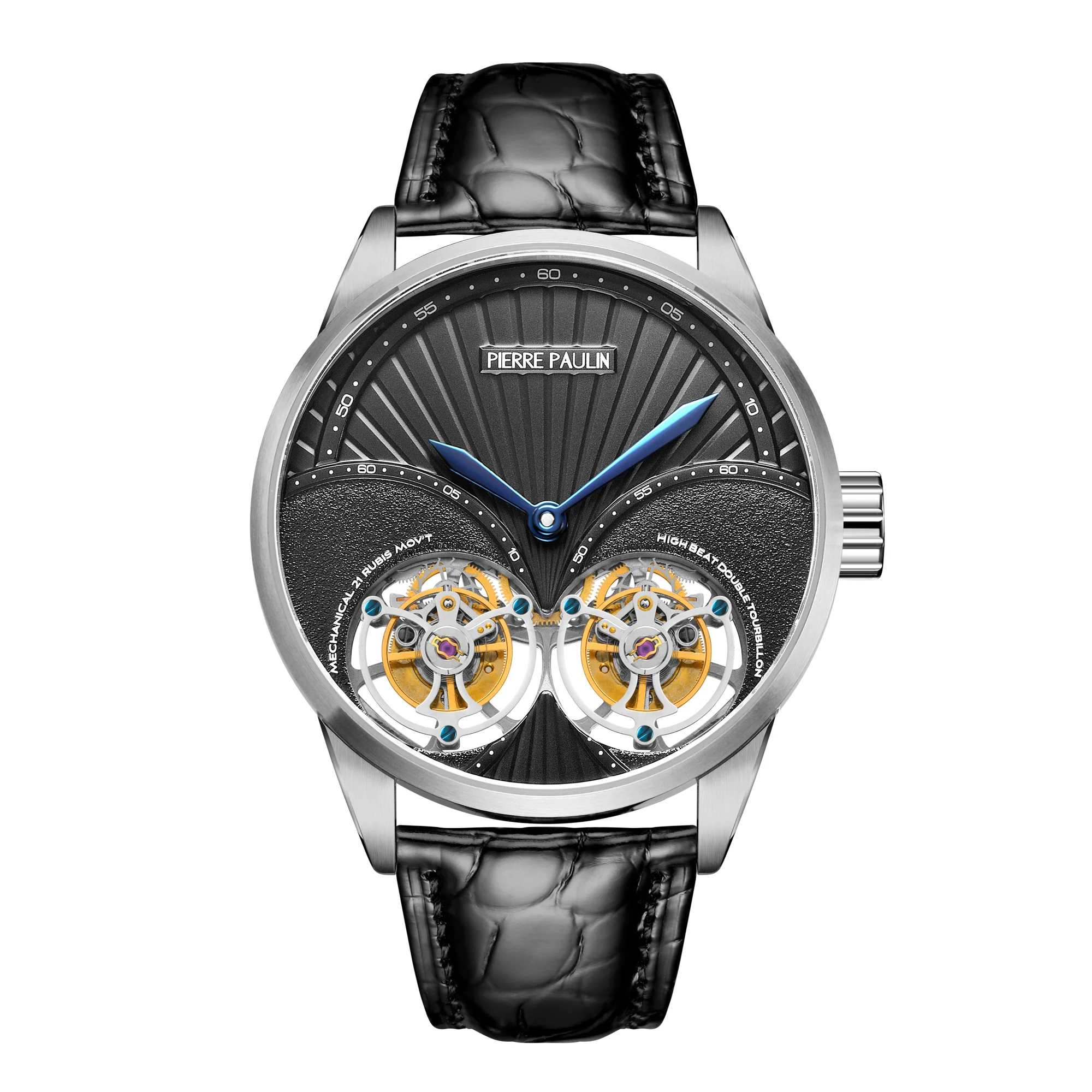 Pierre Paulin Double Tourbillon Shell Blue - Image 7