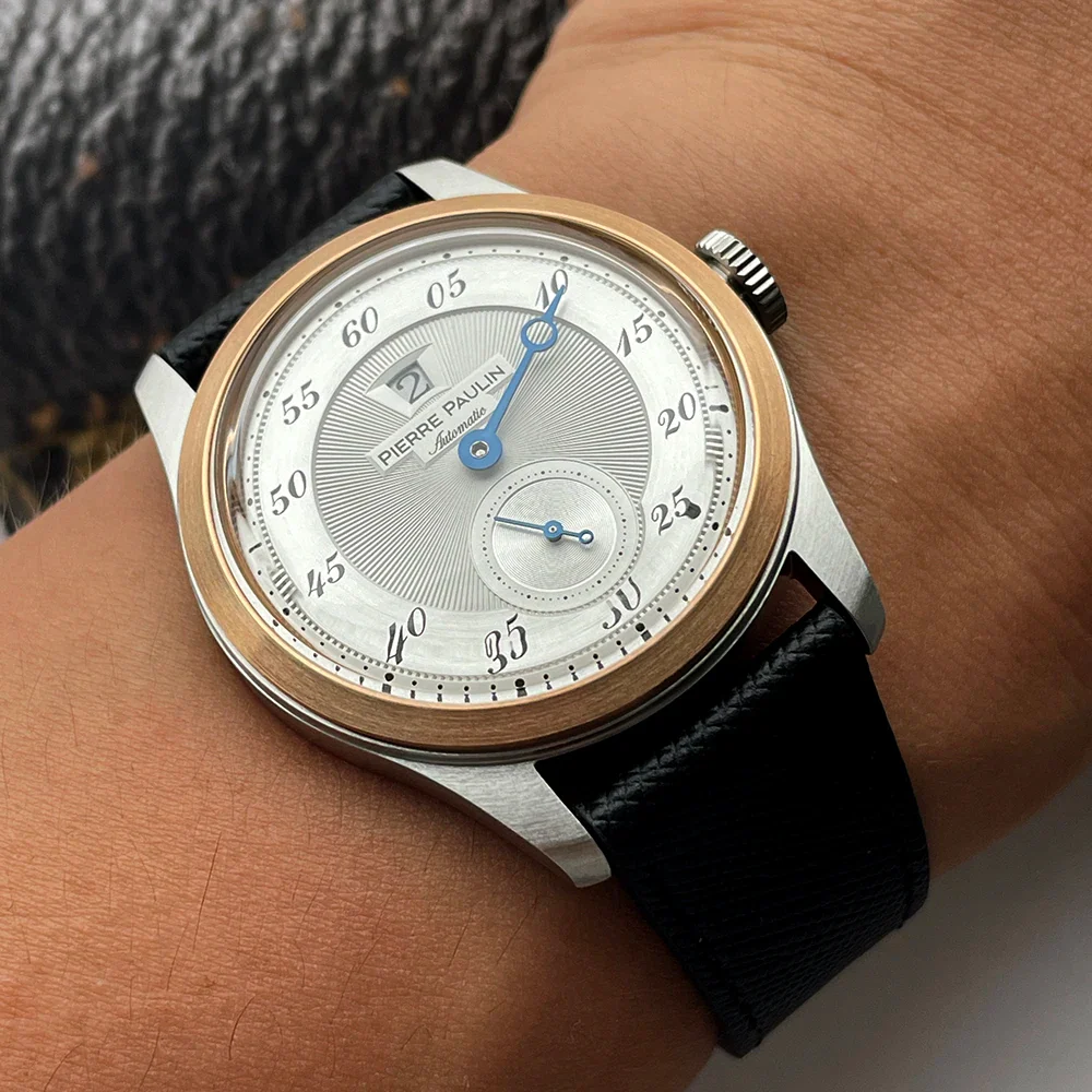 Pierre Paulin Jumping Hour Watch Bronze Bezel