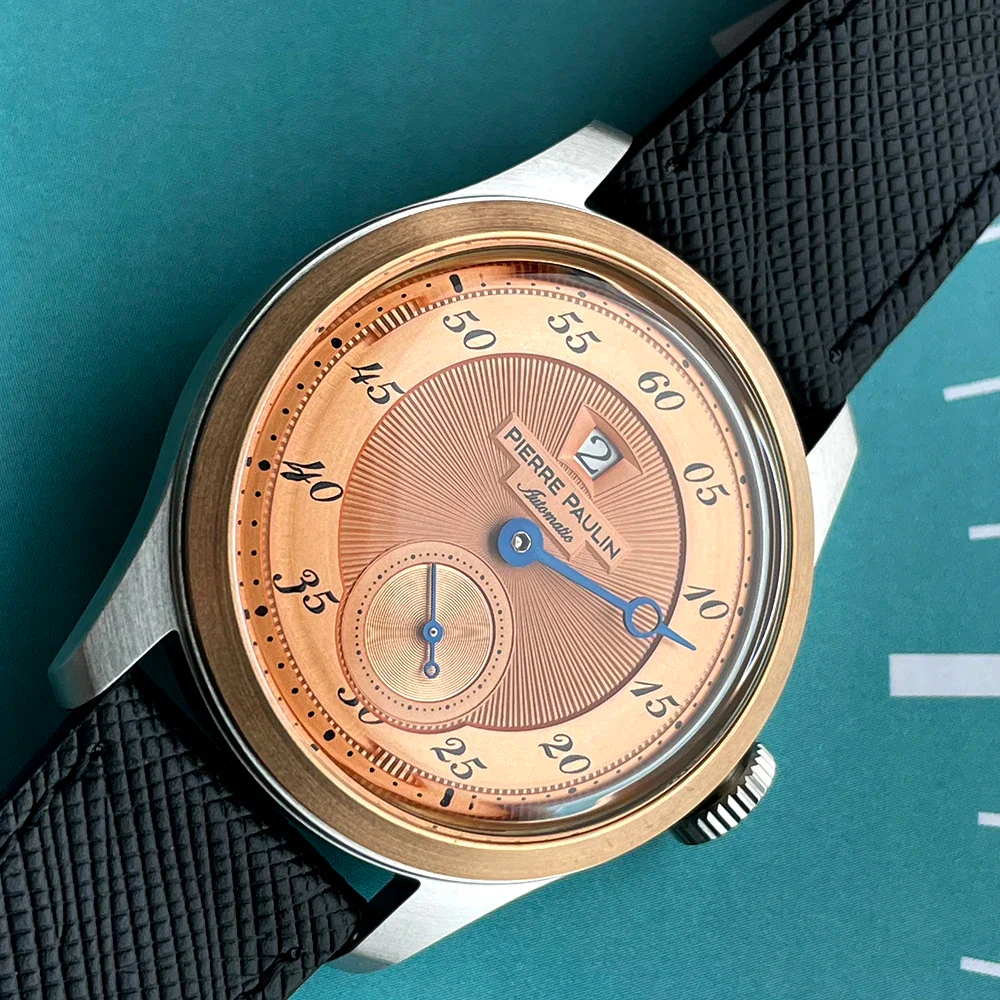 Pierre Paulin Jumping Hour Watch Bronze Bezel - Image 2