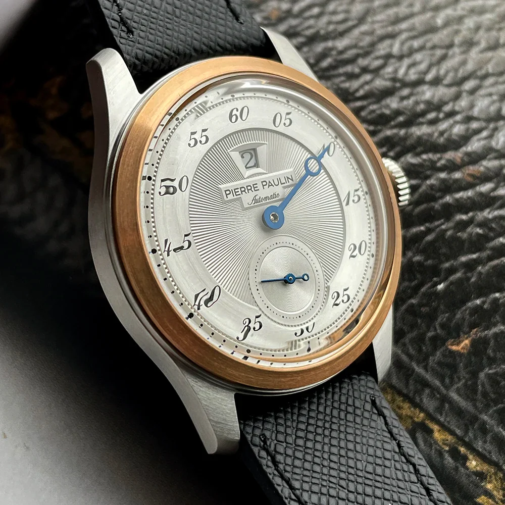 Pierre Paulin Jumping Hour Watch Bronze Bezel - Image 4
