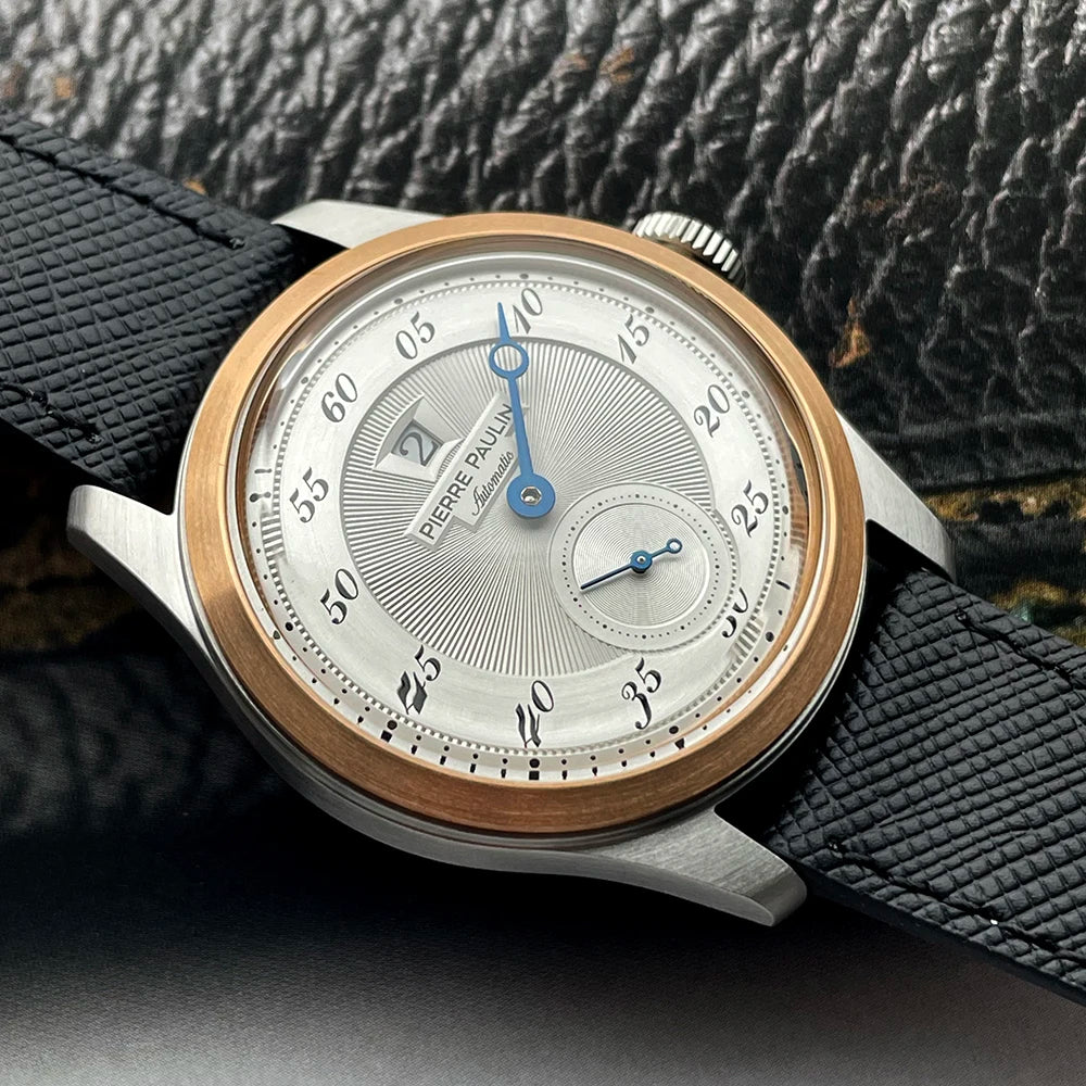 Pierre Paulin Jumping Hour Watch Bronze Bezel - Image 6